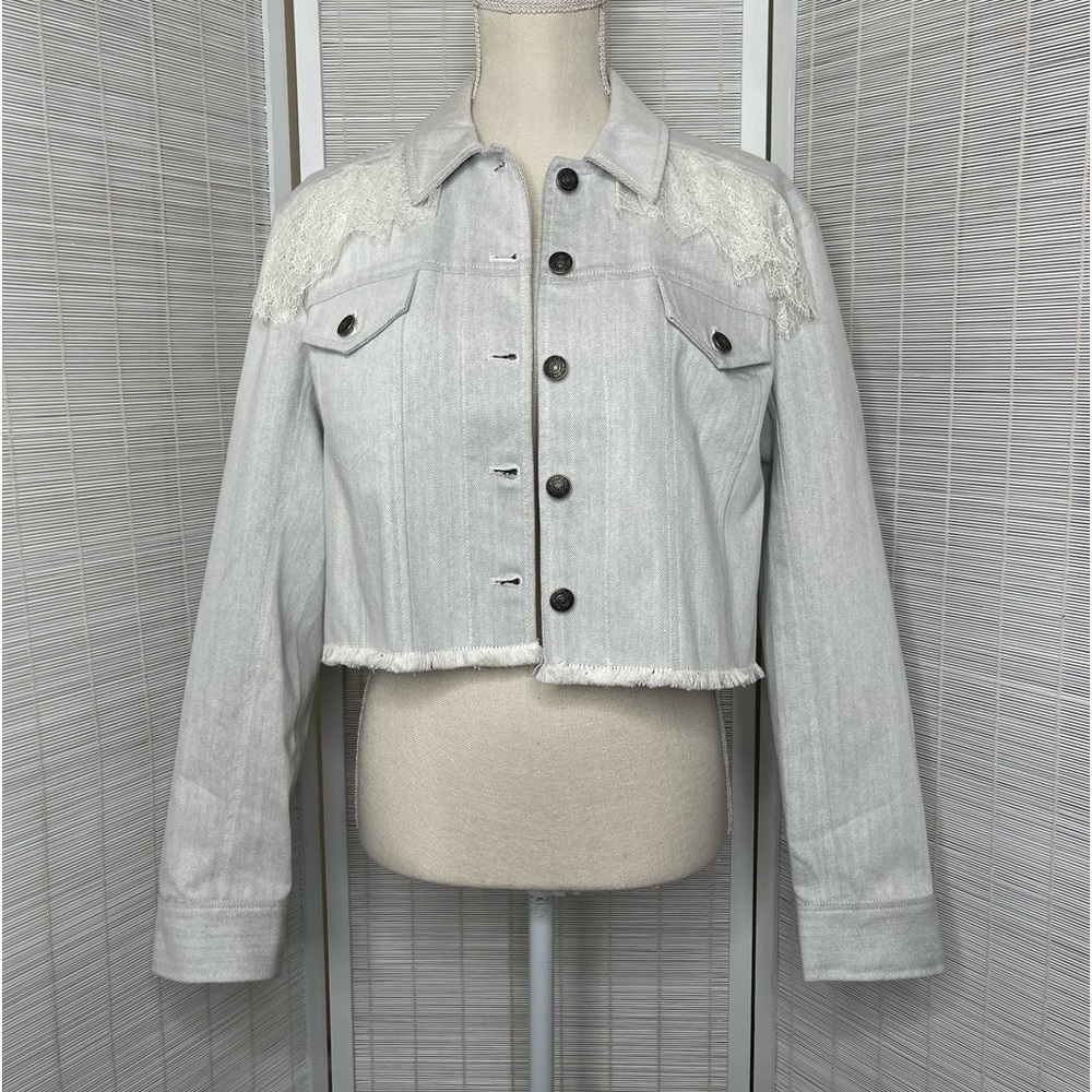 Cinq à Sept Ismay Jacket Ivory Lace Size M New with Tags